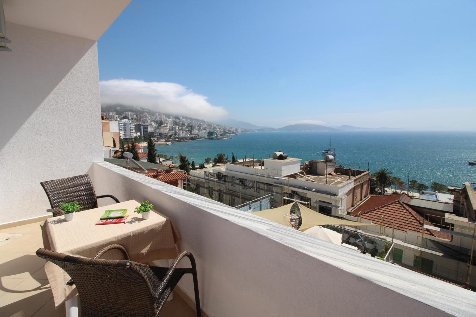 July Seaview Apartments Sarande Luaran gambar